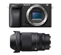 Sony alpha 6400 noir + sigma 16-300mm f