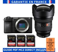 Sony Alpha 6700 ( A6700 ) + FE 12-24mm f/2.8 GM + 3 SanDisk 128GB Extreme PRO UHS-II SDXC 300 MB/s + Guide PDF MCZ DIRECT '20 TECHNIQUES POUR RÉUSSIR VOS PHOTOS