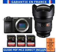Sony Alpha 6700 ( A6700 ) + FE 12-24mm f/2.8 GM + 3 SanDisk 32GB Extreme PRO UHS-II SDXC 300 MB/s + Guide PDF MCZ DIRECT '20 TECHNIQUES POUR RÉUSSIR VOS PHOTOS