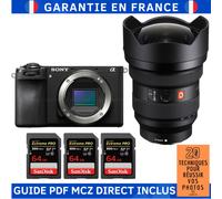 Sony Alpha 6700 ( A6700 ) + FE 12-24mm f/2.8 GM + 3 SanDisk 64GB Extreme PRO UHS-II SDXC 300 MB/s + Guide PDF MCZ DIRECT '20 TECHNIQUES POUR RÉUSSIR VOS PHOTOS