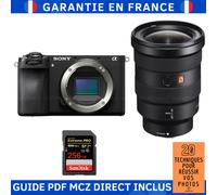 Sony Alpha 6700 ( A6700 ) + FE 16-35mm f/2.8 GM + 1 SanDisk 256GB Extreme PRO UHS-II SDXC 300 MB/s + Guide PDF MCZ DIRECT '20 TECHNIQUES POUR RÉUSSIR VOS PHOTOS