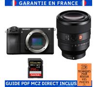 Sony Alpha 6700 ( A6700 ) + FE 50mm f/1.2 GM + 1 SanDisk 256GB Extreme PRO UHS-II SDXC 300 MB/s + Guide PDF MCZ DIRECT '20 TECHNIQUES POUR RÉUSSIR VOS PHOTOS