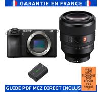 Sony Alpha 6700 ( A6700 ) + FE 50mm f/1.2 GM + 1 Sony NP-FZ100 + Guide PDF MCZ DIRECT '20 TECHNIQUES POUR RÉUSSIR VOS PHOTOS