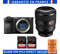 Sony Alpha 6700 ( A6700 ) + FE 50mm f/1.2 GM + 2 SanDisk 128GB Extreme PRO UHS-II SDXC 300 MB/s + Guide PDF MCZ DIRECT '20 TECHNIQUES POUR RÉUSSIR VOS PHOTOS