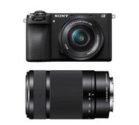 Sony appareil photo alpha 6700 noir + 16-50 + 55-210 noir