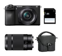 appareil photo alpha 6700 noir + 16-50 + 55-210 + ft + sd