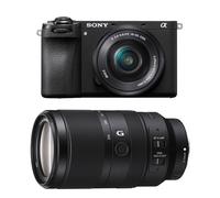Sony appareil photo alpha 6700 noir + 16-50 + 70-350 noir