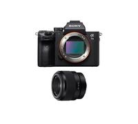 Sony Appareil photo hybride Alpha 7 III + FE 50mm f/1.8 noir