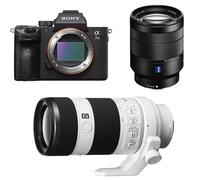 Sony Alpha 7 III hybride 24.2 mpix + objectif SEL 24-70MM F4 ZA OSS + objectif SEL 70-200 F4 G OSS