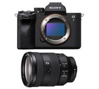 Sony Alpha 7 IV + FE 24-105 - Capteur plein format 33MP, 4K UHD, autofocus IA, 10 ips, HEIF, 800 images RAW+JPEG
