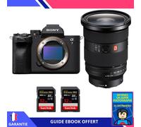 Sony Alpha 7 IV + FE 24-70mm f/2.8 GM II + 2 SanDisk 32GB Extreme PRO UHS-II SDXC 300 MB/s + Ebook ""Devenez Un Super Photographe"" - Appareil Photo Sony