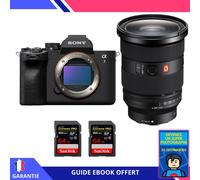 Sony Alpha 7 IV + FE 24-70mm f/2.8 GM II + 2 SanDisk 64GB Extreme PRO UHS-II SDXC 300 MB/s + Ebook ""Devenez Un Super Photographe"" - Appareil Photo Sony