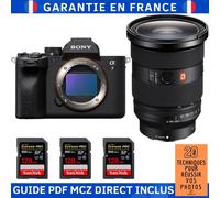 Sony Alpha 7 IV + FE 24-70mm f/2.8 GM II + 3 SanDisk 128GB Extreme PRO UHS-II SDXC 300 MB/s + Guide PDF MCZ DIRECT '20 TECHNIQUES POUR RÉUSSIR VOS PHOTOS