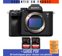 Sony Alpha 7 IV Nu + 2 SanDisk 128GB Extreme PRO UHS-II SDXC 300 MB/s + Guide PDF ""20 TECHNIQUES POUR RÉUSSIR VOS PHOTOS