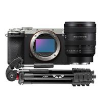 Sony Alpha 7C II argent + 24-50mm F/2.8 + trépied Joby Compact Advanced
