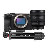 Sony Alpha 7C II noir + 24-50mm F/2.8 + trépied Joby Compact Advanced