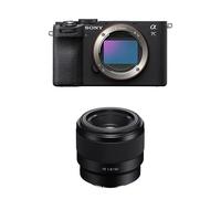 Sony Appareil photo Alpha 7C II avec objectif FE 50 mm f/1.8 Noir