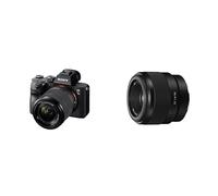 Sony Alpha 7III ILCE7M3/A7M3, Appareil Photo Hybride Numérique Plein Format, Kit A7M3K, Boîtier Nu + Objectif 28-70 mm & SEL 50-F18F Objectif 50 mm Ouverture F1.8 pour Monture E Sony