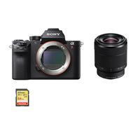 Sony Alpha 7R II hybride 42.4 mpix + objectif SEL 28-70MM F3.5-5.6 OSS + 64GB SD card