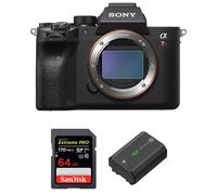 Sony ALPHA 7R IV Nu + SanDisk 64GB Extreme PRO UHS-I SDXC 170 MB/s + Sony NP-FZ100 Garantie 2 ans