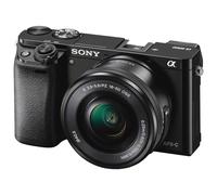 Sony a6000 ILCE-6000L - Appareil photo numérique - sans miroir - 24.3 MP - APS-C - 1080p - 3x zoom optique objectif 16-50 mm - Wi-Fi, NFC - noir