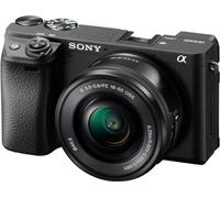 Sony Alpha a6400 avec objectif E PZ 16-50cm f/3.5-5.6 OSS 24 mégapixels noir