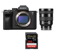 Sony Alpha A7 Mark IV Body+Sony FE 24-105mm f4 G OSS+SanDisk 256GB Extreme PRO SDXC UHS-I U3 V30 200MBs