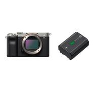 Sony Alpha A7C Body Silver (Multi-Language) + 1 Sony NP-FZ100