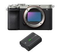 Sony Alpha A7C II Corps Argent + Sony NP-FZ100 Lithium-Ion Rechargeable Batterie