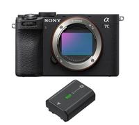 Sony Alpha A7C II noir Boîtier + Sony NP-FZ100 lithium-ion rechargeable batterie