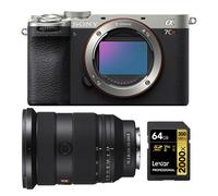 Sony Alpha a7CR (argent) Appareil photo sans miroir+Sony FE 24-70 mm f2.8 GM II+Lexar 64Go Professional 2000x UHS-II Carte mémoire SDXC