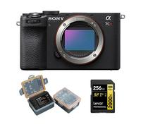 Sony Alpha a7CR (noir) Appareil photo sans miroir+carte mémoire Lexar Professional 256Go 2000x UHS-II SDXC+Kingma 2000 mAh (Sony NP-FZ100) batterie