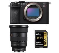 Sony Alpha a7CR (noir) Appareil photo sans miroir+Sony FE 16-35mm f2.8 GM II + Carte mémoire SDXC Lexar Professional 64Go 2000x UHS-II