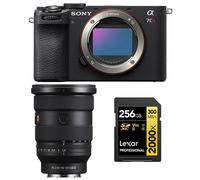 Sony Alpha a7CR (noir) Appareil photo sans miroir+Sony FE 16-35mm f2.8 GM II+Lexar 256Go Professional 2000x UHS-II SDXC Carte mémoire