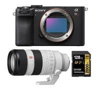 Sony Alpha a7CR (noir) Appareil photo sans miroir+Sony FE 70-200mm f2.8 GM OSS II+Lexar 128Go Professional 2000x UHS-II Carte mémoire SDXC