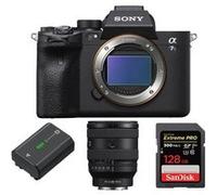 Boîtier Sony Alpha A7S III + FE 20-70mm F4 G + batterie Sony NP-FZ100 + SanDisk 128 Go Extreme Pro SDXC UHS-II U3 300 Mo/s