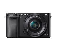 Sony Alpha Alpha6000 + 16 - 50mm MILC 24,3 MP CMOS 6000 x 4000 pixels Noir