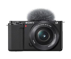 Sony Alpha ZV-E10 | Appareil photo vidéo hybride APS-C Vlog avec optique zoom motorisée 16-50mm f/3.5-5.6 (écran orientable pour le vlogging, vidéo 4K, autofocus en temps réel sur les yeux) Gris