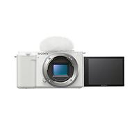 Sony Alpha ZV-E10 - APS-C - Caméra Vlog sans miroir avec objectifs interchangeables, couleur blanche