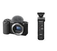 Sony Alpha ZV-E10 | Caméra Vlog à Objectif Interchangeable sans Miroir APS-C (écran pivotant pour Le vlogging, vidéo 4K, Mise au Point Automatique des Yeux en Temps réel) + GPVPT3BT