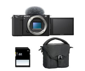 SONY ALPHA ZV-E10 NOIR NU + Sac + SD 8 Go