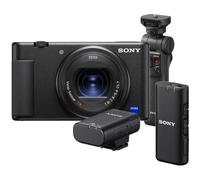 Sony appareil photo compact ZV-1 + poignée et microphone | ✅ + garantie gratuit de 5 ans
