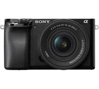 Sony Appareil photo hybride Alpha 6100 avec objectif Sony E PZ 16-50 mm f/3.5-5.6 OSS Noir