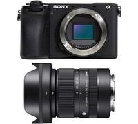 Sony appareil photo hybride alpha 6700 + sigma objectif 18-50mm f/2.8 dc dn contemporary noir