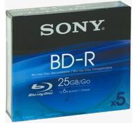 Sony BNR25B - 5 x BD-R - 25 Go 6x - boîtier CD