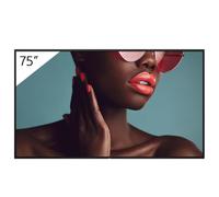 Sony BRAVIA BZ40L 75’’ Écran LED 4K HDR haute performance avec technologie Deep Black Non-Glare et affichage 24/7, parfait pour une intégration