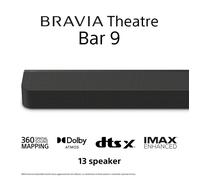 BRAVIA Theatre Bar 9 - Barre de son Dolby Atmos, 13 haut-parleurs, Wi-Fi, Bluetooth, 360 Spatial Sound Mapping