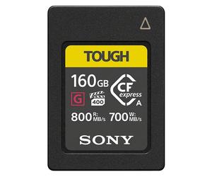 Sony carte cfexpress type a : 160gb/800mbps