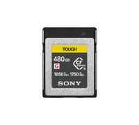 Sony Carte mémoire CFexpress Type B Tough CEB-G480T 480 Go R1850/W1750 Mb/s