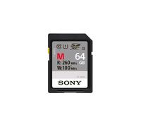 SONY SD SERIE M 64GB R260W100 UHS-II CL 10 PRO